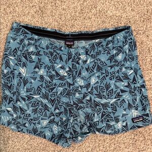 Patagonia Geometric Blue Shorts